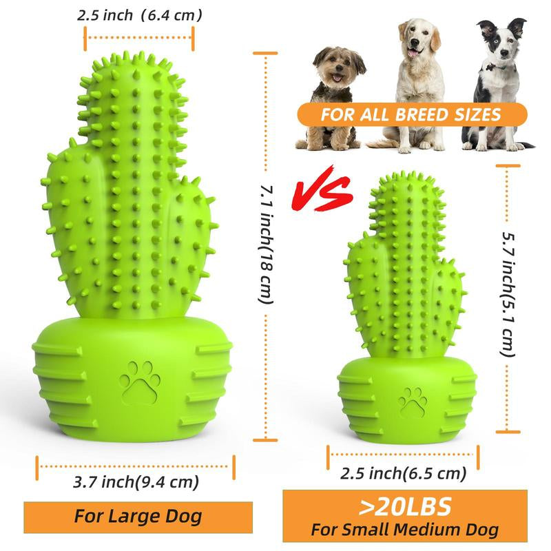 Cactus Shaped Dog Chew Toy
