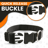 Tacticollar - Service Dog Collar, Nylon, Adjustable, Embroidery
