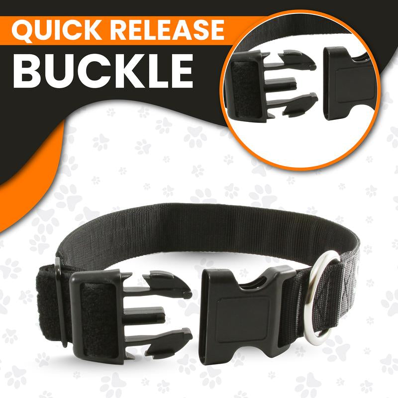 Tacticollar - Service Dog Collar, Nylon, Adjustable, Embroidery