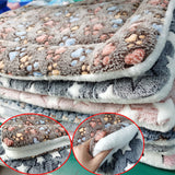 Premium Cozy Flannel Pet Blanket - Thick Fleece Mat for Dogs & Cats - Ultimate Warm Sleeping Cover & Sofa Cushion