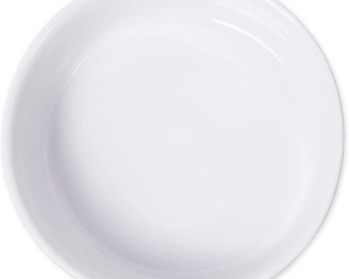 Paw & Patch Nautical Blue Small Ceramic Pet Bowl for Dogs and Cats - 4.25" x 2" with Non-Slip Base