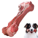 Indestructible Dog Chew Toys for Aggressive Chewers - Tough Teething Toys for Large Breeds, Natural Rubber Interactive Toys for Pet Teeth Cleaning and Boredom Relief
