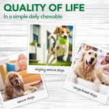 Vet's Best Hip & Joint Support Chewable Tablets for Dogs - 50 Count for Aches & Pains Relief