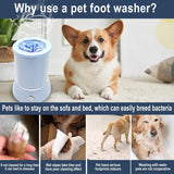 Electric Dog Paw Cleaner and Massager 