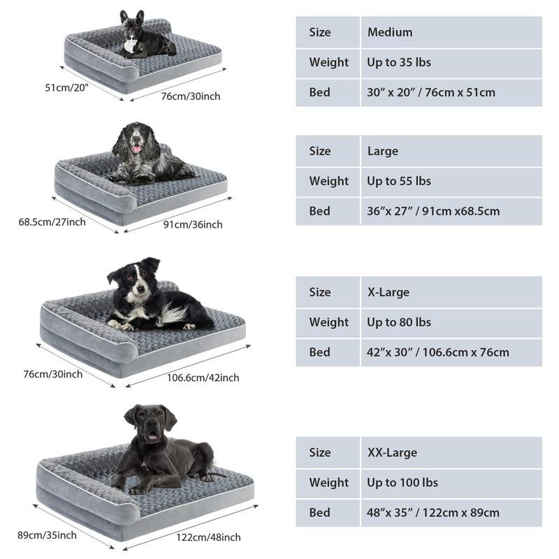 Breathable and Comfortable Orthopaedic Dog Bed