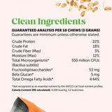 Cat Probiotics Chews - Crunchy & Creamy Treats for Gut & Immune Health