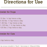 Calm Shen - Natural Herbal Calming Powder for Dogs and Cats - 150G Anxiety Relief Supplement