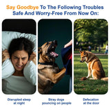  Dog Training Tool Dog Bark Deterrent Device with LED Flashlight