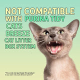 Natural Paw Tofu Cat Litter Pellets - Flushable, Lightweight, Dust-Free, Clumping, Odor Absorbent Refill Bag (Unscented, 4.5 lbs)