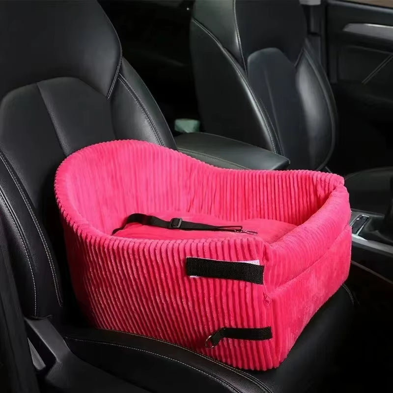 Ultimate Washable Dog Car Seat Cover & Cushion - Travel Comfort for Your Pet