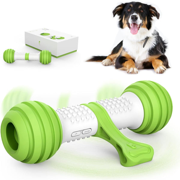 Smart Interactive Automatic Dog Bone Toy - Engaging Electronic Entertainment for Pets with Safe and Durable Design