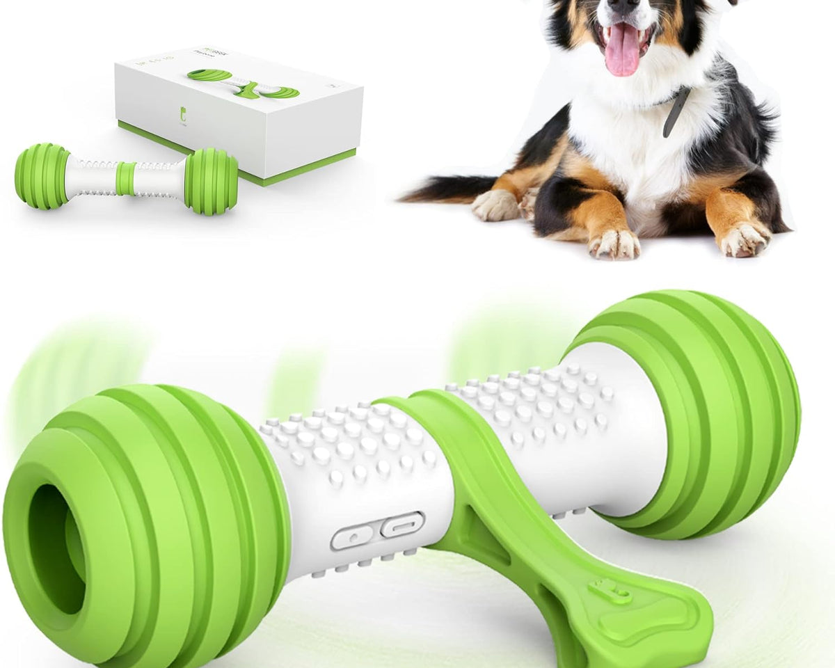 Smart Interactive Automatic Dog Bone Toy - Engaging Electronic Entertainment for Pets with Safe and Durable Design