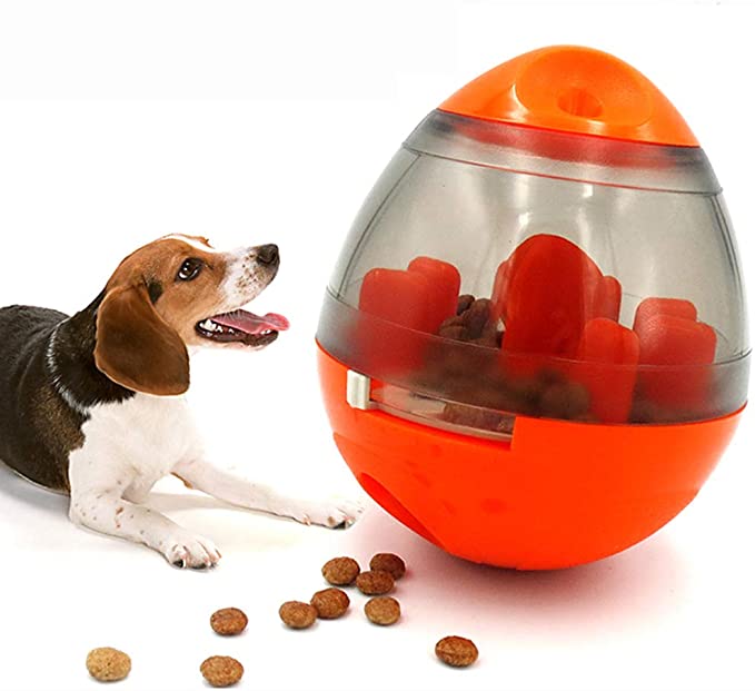 Interactive Pet Treat Ball Food Dispenser - My Pet Collective Interactive Pet Treat Ball Food Dispenser