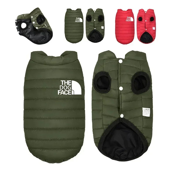 Double Sided Dog Coat Winter Warm Pet Dog Clothes for Small Medium Dogs Vest Chihuahua Clothing Soft Puppy Costumes