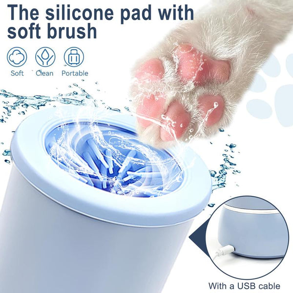 Electric Dog Paw Cleaner and Massager 