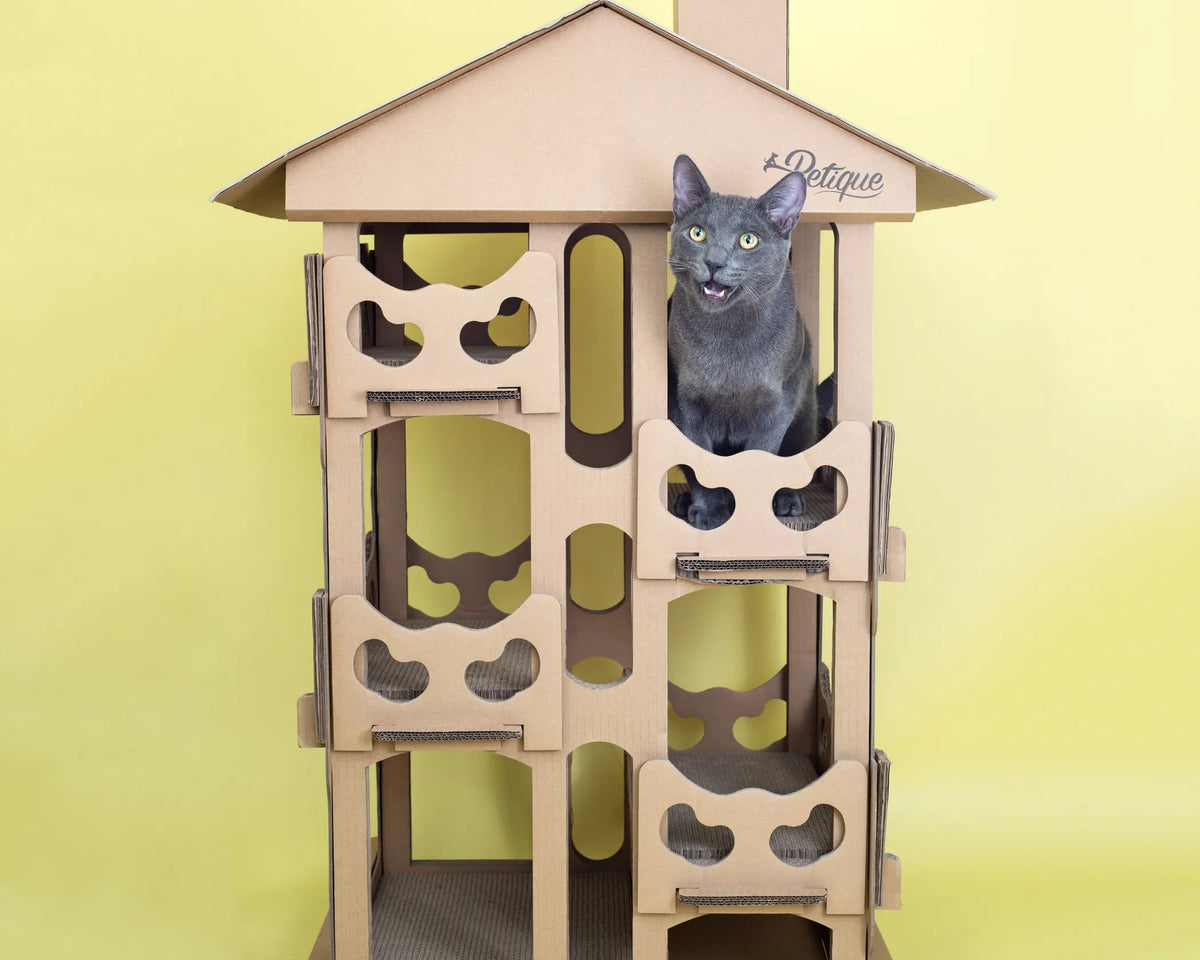 Feline Chateau Cat House
