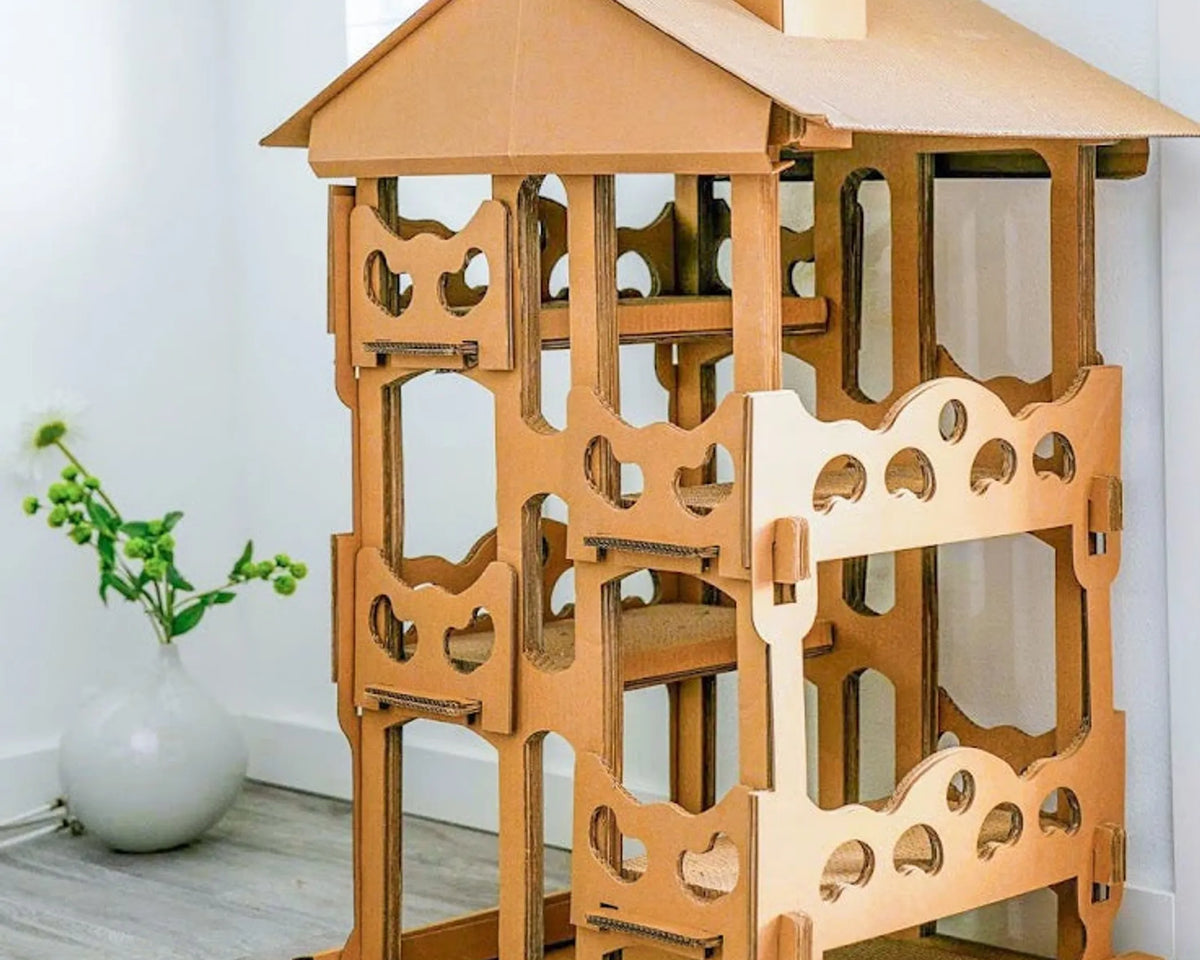Feline Chateau Cat House