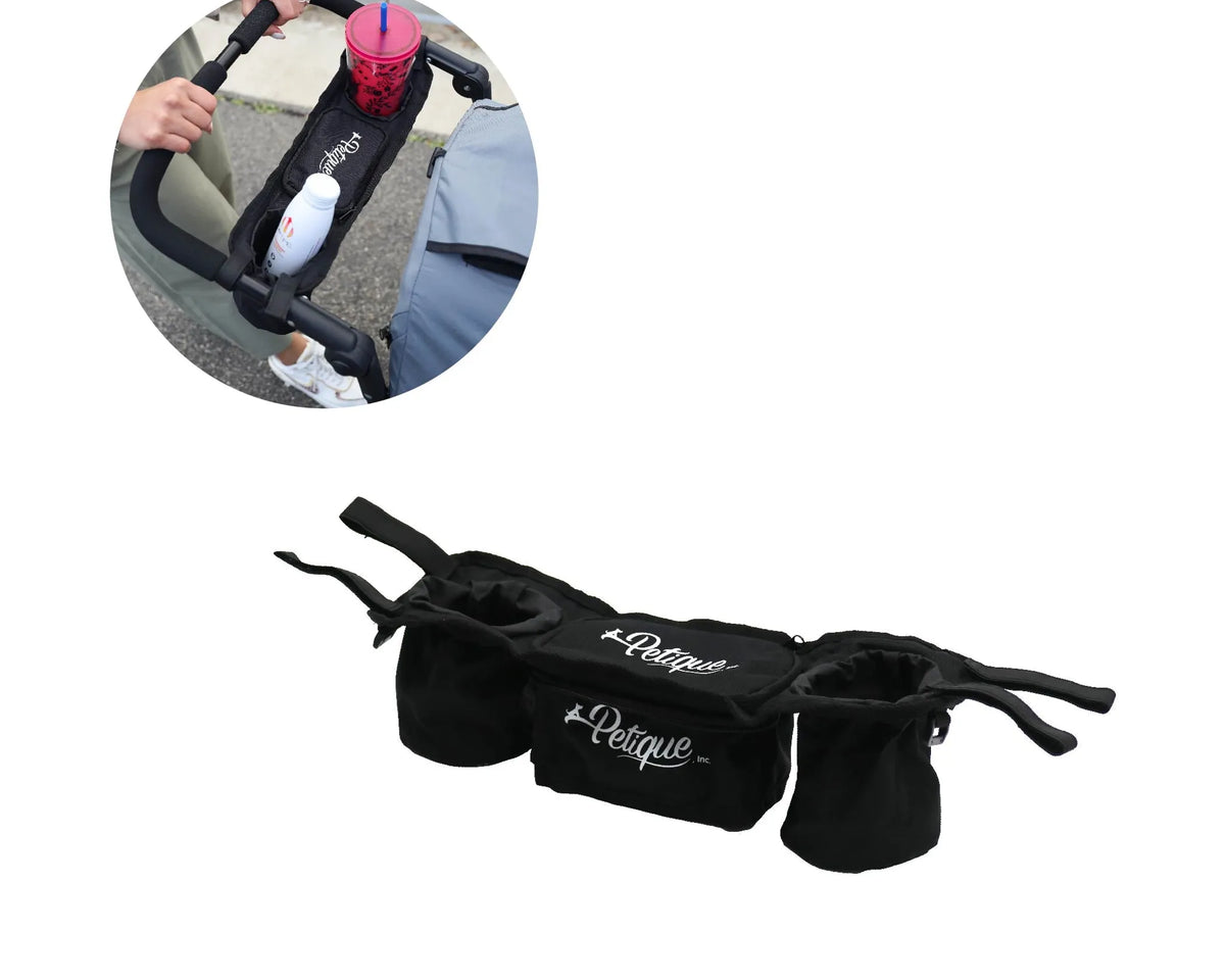 Portable Stroller Organizer w/ Cup Holder Tray