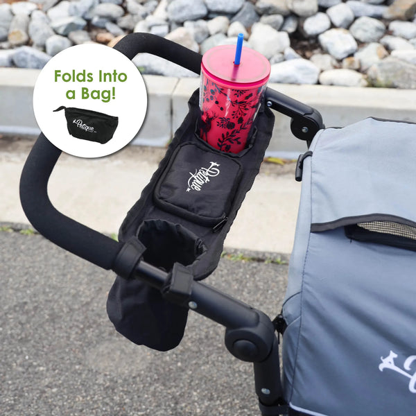 Portable Stroller Organizer w/ Cup Holder Tray