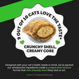 Cat Probiotics Chews - Crunchy & Creamy Treats for Gut & Immune Health