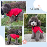 Double Sided Dog Coat Winter Warm Pet Dog Clothes for Small Medium Dogs Vest Chihuahua Clothing Soft Puppy Costumes