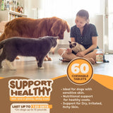 Skin and Coat Supplement for Pets