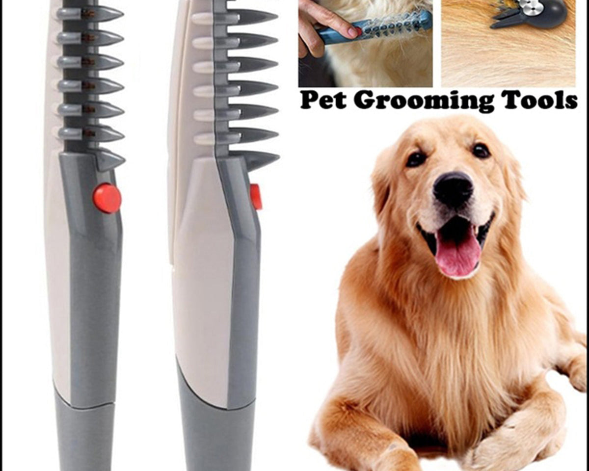 Electric Hair Trimming & Grooming Comb - My Pet Collective Electric Hair Trimming & Grooming Comb