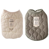 Cozy Winter Dog Coat with Harness Hole - Warm Snow Vest for Cold Weather Adventures