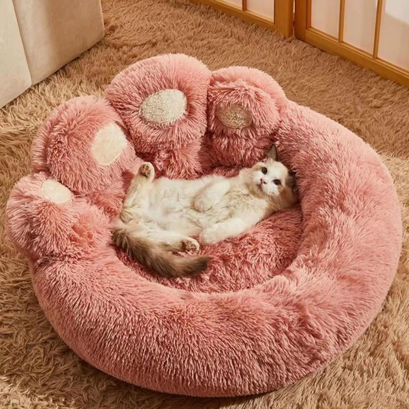 Cat Cartoon Bear Paw Design Pet Bed