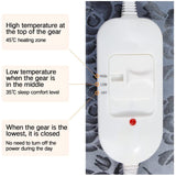 Premium Waterproof Electric Pet Heating Pad - Adjustable Temperature Bed for Cats & Dogs, Perfect for Indoor & Outdoor Use