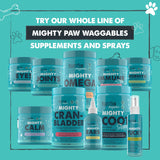 Waggables Hip & Joint Chews for Dogs - Vet-Formulated Glucosamine, Chondroitin & MSM Supplement for Enhanced Mobility - 120 Count