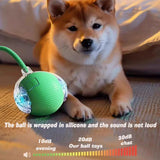 Interactive Automatic Rolling Dog Ball Toy - Rechargeable Smart Toy for Puppies and Dogs