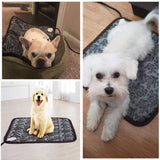 Premium Waterproof Electric Pet Heating Pad - Adjustable Temperature Bed for Cats & Dogs, Perfect for Indoor & Outdoor Use
