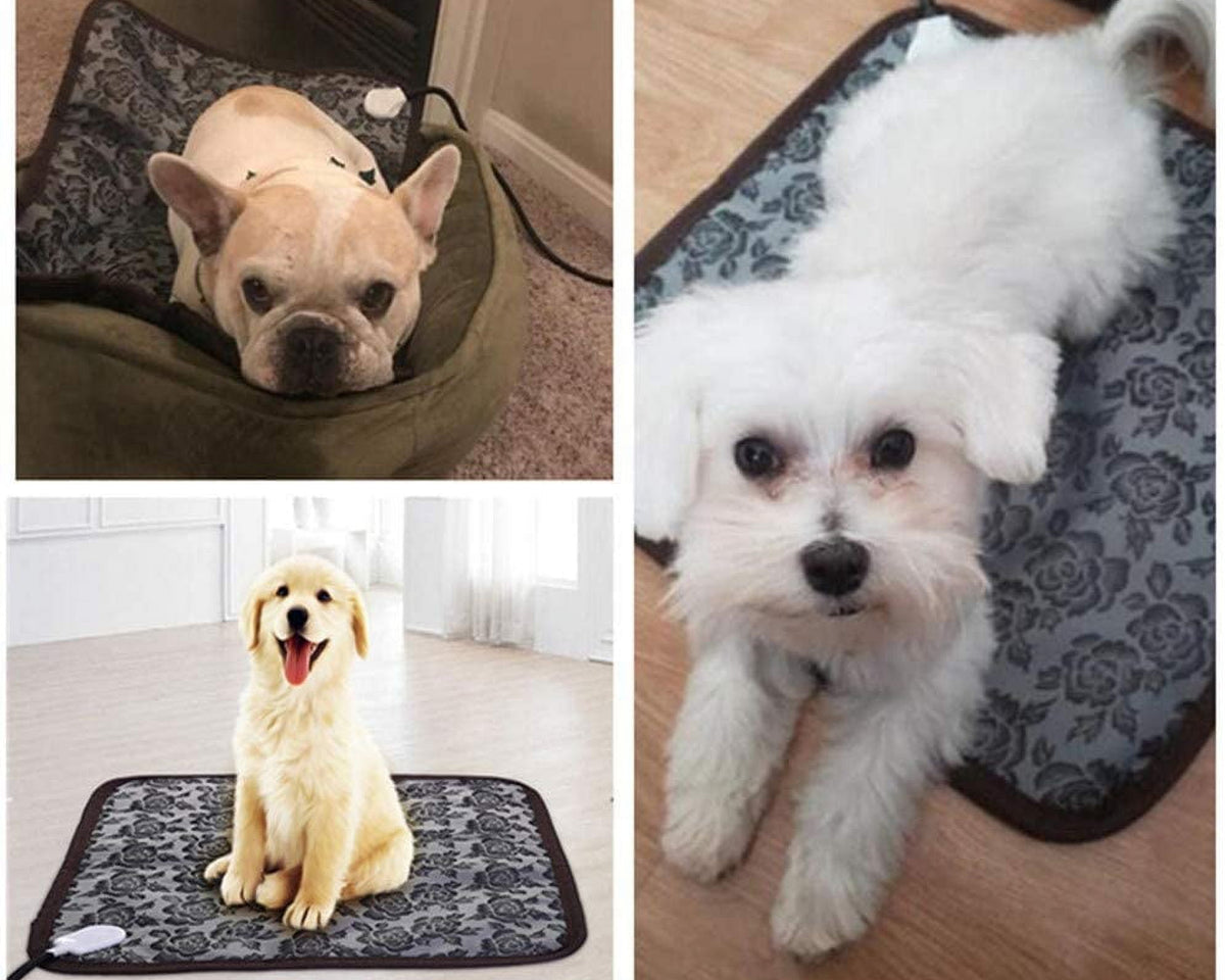 Premium Waterproof Electric Pet Heating Pad - Adjustable Temperature Bed for Cats & Dogs, Perfect for Indoor & Outdoor Use