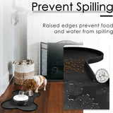 Premium Waterproof Silicone Dog and Cat Feeding Mat - Non-Spill Design, 20.5