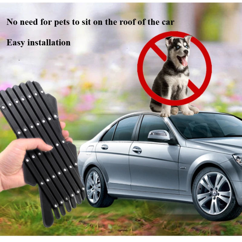 Retractable Pet Car Window Fence - Safety Grille for Travel & Ventilation in SUVs, Trucks & Cars