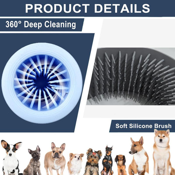 Electric Dog Paw Cleaner and Massager 