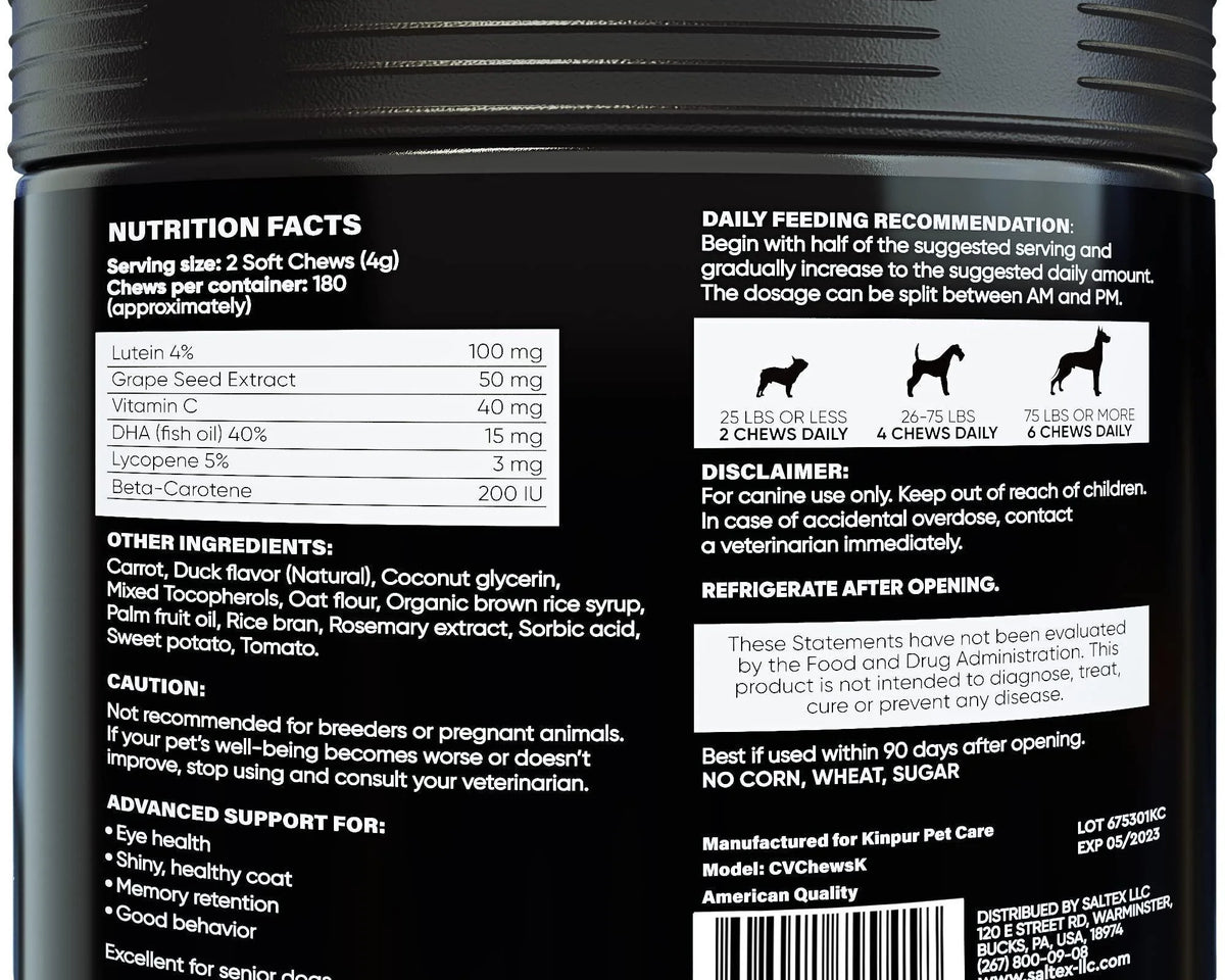 Eye Vitamins for Dogs 