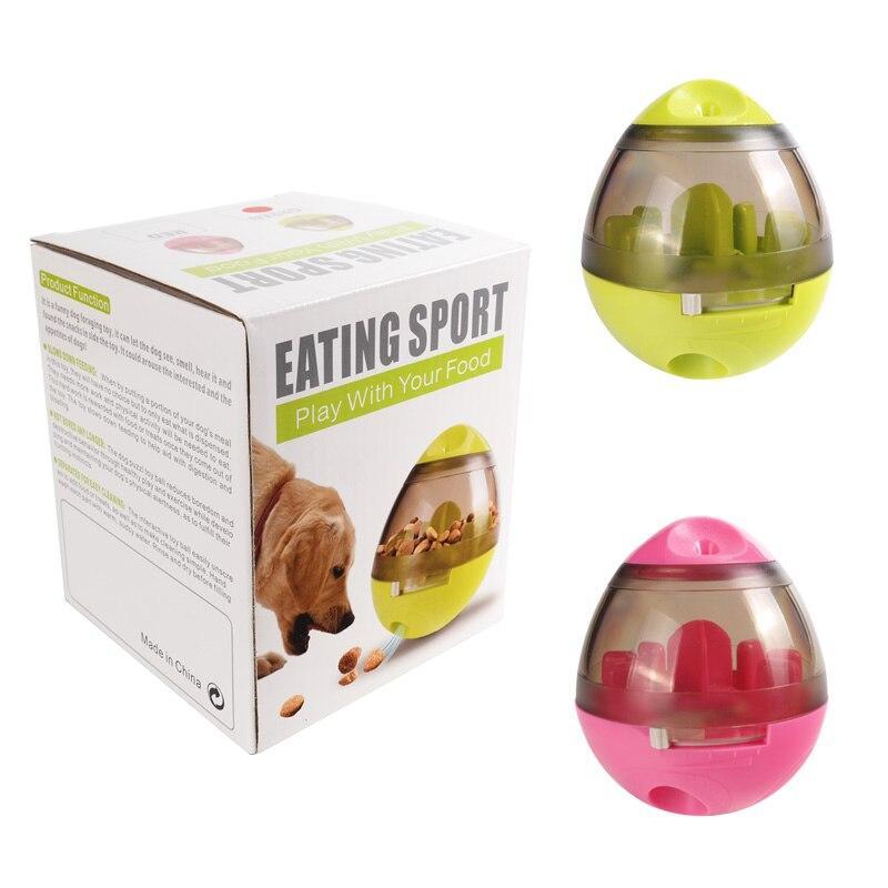 Interactive Pet Treat Ball Food Dispenser - My Pet Collective Interactive Pet Treat Ball Food Dispenser