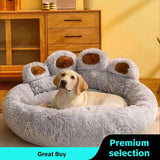 Cat Cartoon Bear Paw Design Pet Bed