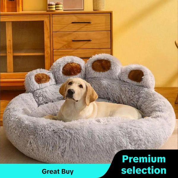Cat Cartoon Bear Paw Design Pet Bed