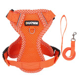 Adjustable Escape-Proof Reflective Cat Harness with Leash - Perfect for Safe Outdoor Walks with Small to Medium Cats and Kittens