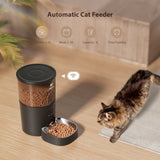 Smart Wi-Fi Cat Feeder with 3L Capacity, Timer Function, and 180-Day Battery Life