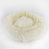 Luxurious Round Plush Pet Beds for Small Dogs and Cats - The Ultimate Cozy Nest for Your Furry Companions