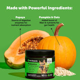 Delicious Pumpkin Flavor Digestive Probiotics Chews - 90 Count with 20% Off Auto Renew!