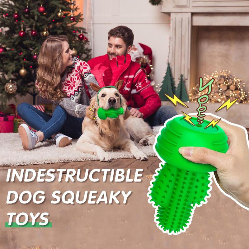 Cactus Shaped Dog Chew Toy