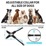 Revolutionary 5000Ft Wireless GPS Electronic Dog Fence with Adjustable Reflective Rechargeable Harness