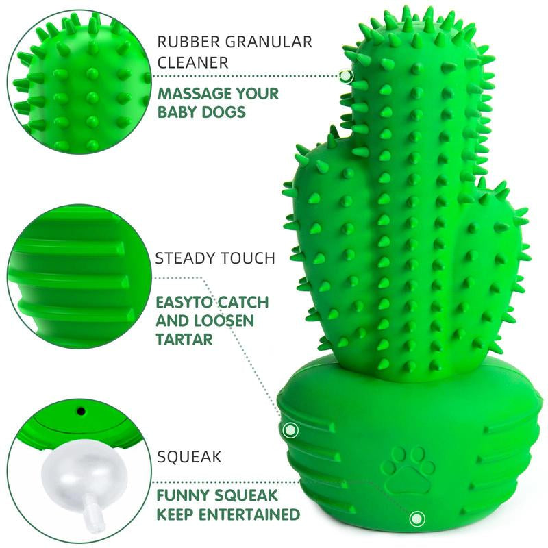 Cactus Shaped Dog Chew Toy