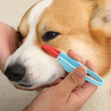 Pet Tear Stain Remover Brush for Cats and Dogs - Soft and Gentle Eye Cleanup Tool