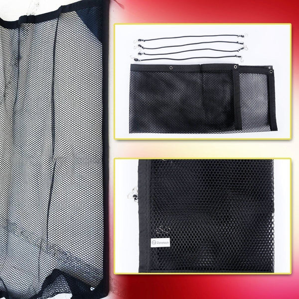 Zone Tech Dog Car Barrier - 47x34" Vehicle Mesh Net for Safe Travel with Pets